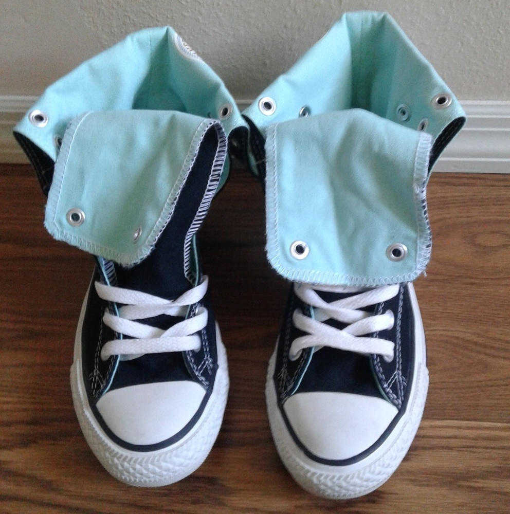CONVERSE xhi mint condition black & white sz 5 Men